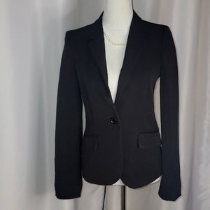 AMBIANCE women's blazer Jacket Size Small Black